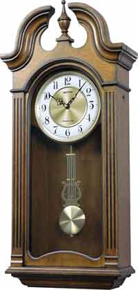 Rhythm CMJ539UR06 WSM Tiara II Chiming Wall Clock