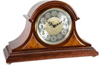 Hermle Amelia 21130-N9Q Cherry Quartz Chiming Mantel Clock