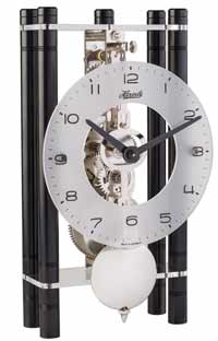 Hermle Mikal BK 23021-740721 Black Keywound Table Clock