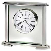 Bulova B2454 The Pearl Tabletop Clock Mirror Polished Silver