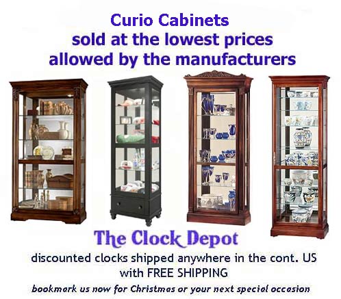 Curio Cabinet Sale