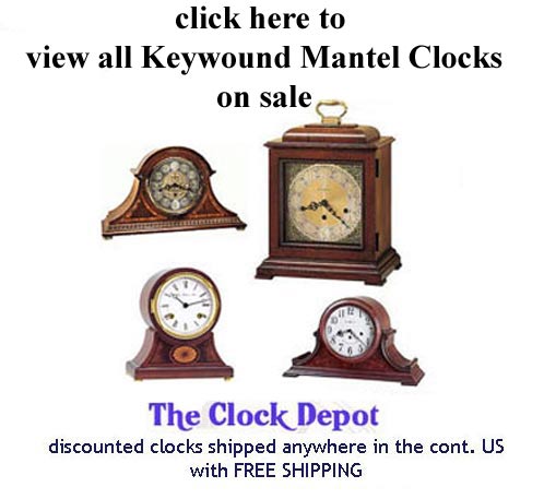 Howard Miller Arlington Hills 630-136 Mantel Clock - The Clock Depot
