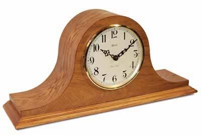 Hermle 21135-i9Q Oak Chiming Mantel Clock