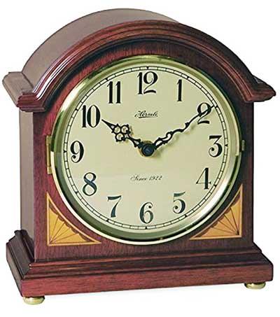 Hermle Klein Barrister 22919-N9Q Chiming Mantel Clock