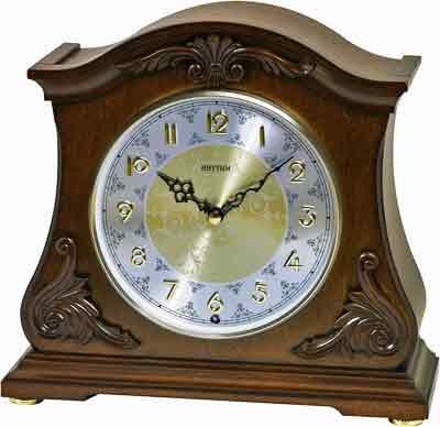 Rhythm CRH193UR06 Joyful Versailles Musical Mantel Clock