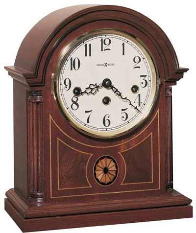 Howard Miller Barrister 613-180 Keywound Mantel Clock