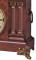 Case detail of the Howard Miller Circa 630-212 Keywound Mantel Clock