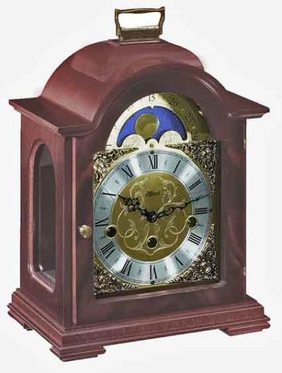 Hermle Debden 22864-070340 Keywound Mahogany Mantel Clock
