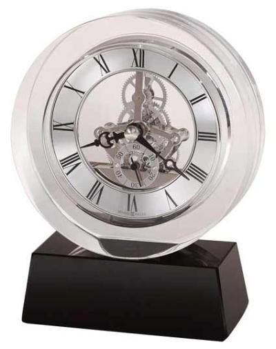 Howard Miller Fusion 645-758 Crystal Desk Clock