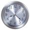 Detailed image of the Howard Miller Pisces 625-313 Brushed Nickel Wall Clock