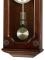 pendulum and lower case detail - Howard Miller Jasmine Wall Clock
