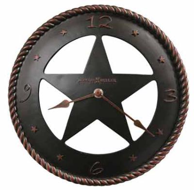 Howard Miller Maverick 625-445 Texas Star Wall Clock