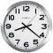 Howard Miller Spokane 625-450 Brushed Silver Wall Clock