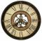 Detailed image of the Howard Miller Brass Works 625-542 Large Wall Clock