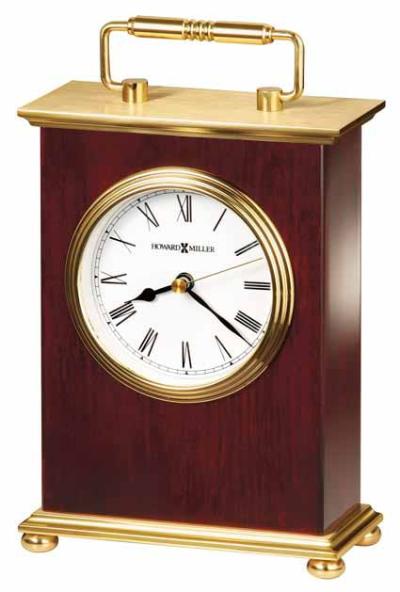 Howard Miller Rosewood Bracket 613-528 Desk Clock