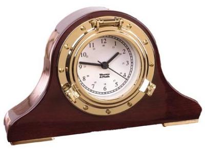 Weems and Plath 410500 Porthole Tambour Desk Clock