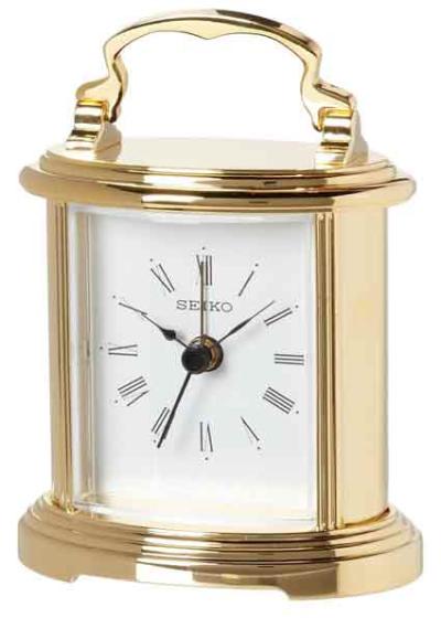 Seiko QHE109GLH-X Carriage Clock