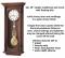 features of the Howard Miller Helmsley 620-192 Wall Clock