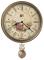 Detailed image of the Howard Miller Savannah Botanical VII 620-440 Wall Clock