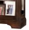 solid wood base and frame - Howard Miller Ricardo 680-420 Cherry Curio Cabinet