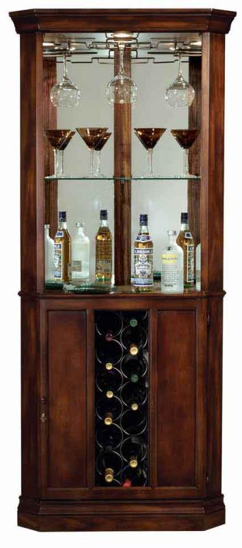 Howard Miller Piedmont 690-000 Corner Wine Cabinet