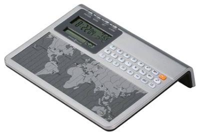 Howard Miller Desktop 645-761 World Clock and Calculator