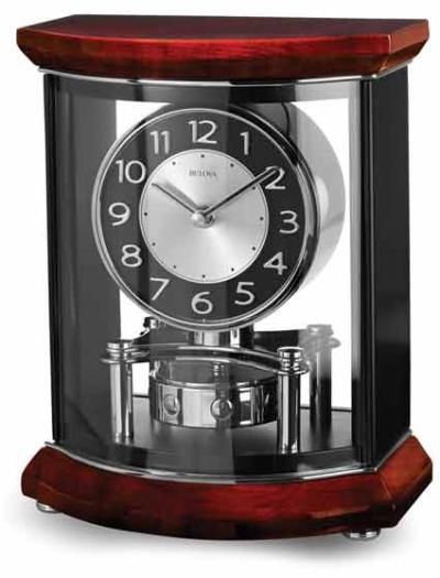 Bulova B1718 Gentry Contemporary Mantel Clock