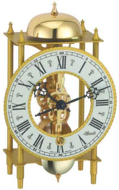 Hermle Lahr 23004-000711 Skeleton Mantle Clock