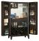 Detailed image of Barolo 695-154 Wine & Bar Cabinet Open