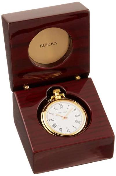 Bulova B2662 Ashton Table Clock / Desk Clock