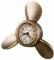 Howard Miller Propeller 645-525 Alarm Clock