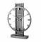 Detailed Image of Bulova B1864 Silver Streak Desk / Mantle Clock