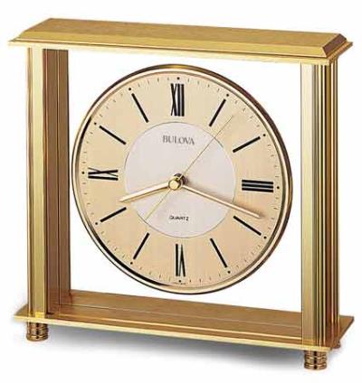 Bulova B1700 Grand Prix Mantle Clock