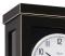 Edge detail of the Hermle Carrington 740341 Keywound Wall Clock in Black