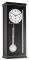 Hermle Carrington 740341 Keywound Wall Clock in Black