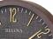 denim dial detail of the Bulova C4805 Lowell Wall Clock