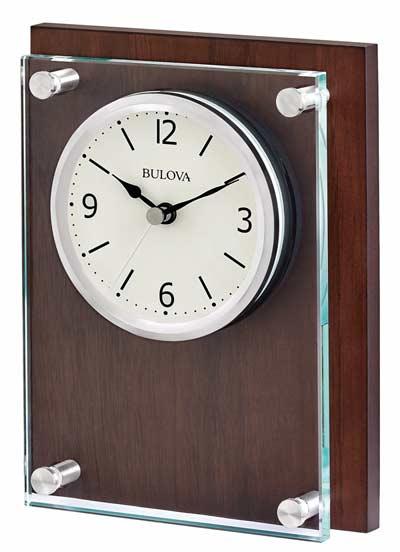 Bulova B1712 Award Desk or Wall Clock