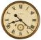 Howard Miller Custer 625-731 Large Rustic Wall Clock