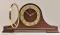 Open Dial detail of the Hermle Stepney 21092-032114 Quartz Chiming Mantel Clock