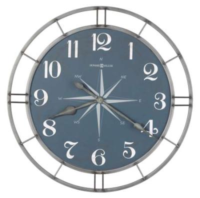 Howard Miller Compass Dial 625-744 Gallery Wall Clock