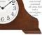 large, easy to read dial of the Bulova B1931 Sturbridge Chiming Mantel Clock