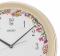 Dial detail of the Seiko QXA777PR Rosa Wall Clock
