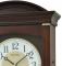 Dial detail of the Rhythm CRJ758UR06 WSM McKinley Modern Mantel Clock