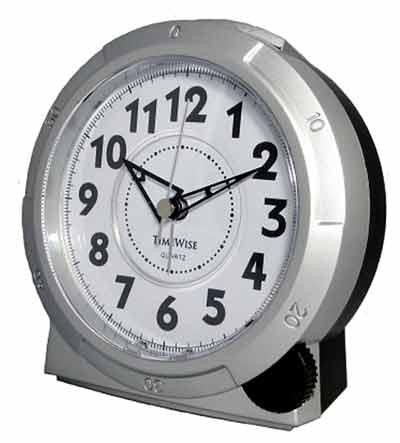 Timewise TW15004 Quiet-Sweep Alarm Clock