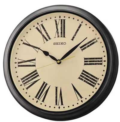 Seiko QXA771J Oversized Indoor / Outdoor Wall Clock