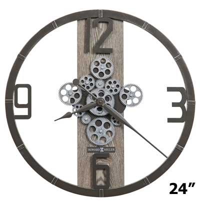 Howard Miller Mikkel 625-798 Moving Gears Wall Clock