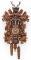 click again for large image of the Hermle Schwarzwald 61000 Quartz Cuckoo Clock