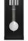 pendulum detail - Hermle William 71009-740351 Chiming Regulator Clock in Black