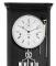 dial detail - Hermle William 71009-740351 Chiming Regulator Clock in Black