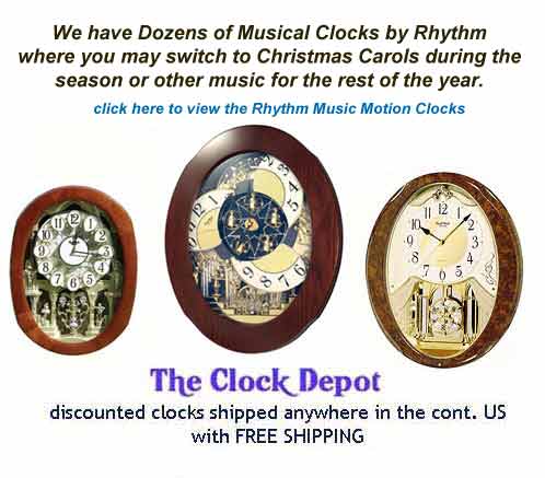 Christmas Clocks for Sale with Magic motion
